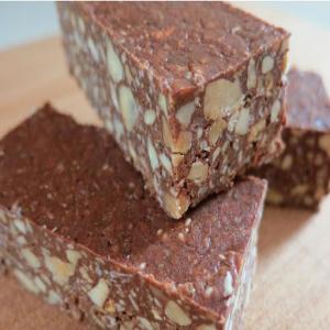 No-Bake Paleo Chocolate Protein Bars Recipe - (4.4/5)_image