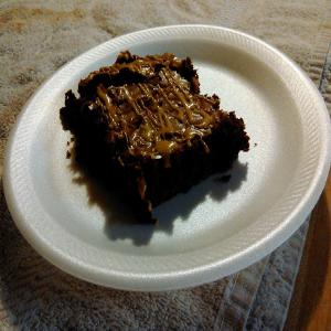 easy easy peanut butter brownies_image