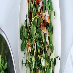 Snap Pea Salad with Coconut Gremolata_image
