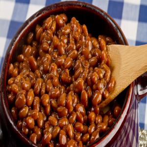 Molasses Baked Beans With Salt Pork_image
