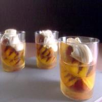Grilled Peaches with Mascarpone Cheese_image