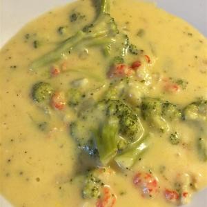 Broccoli Crawfish Cheese Soup image