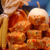 Sue's Super Easy Halloween Candy Corn Fudge_image