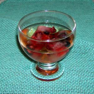 Crystal Clear Punch With Fruit Cubes_image