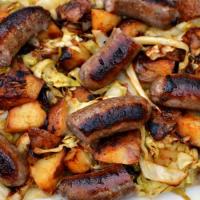 Brats and Cabbage image