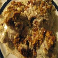 Super Easy Chicken Casserole With Stuffing_image