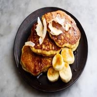 Coconut-Banana Pancakes image