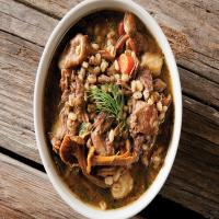 Goose Stew with Barley and Celery Root image