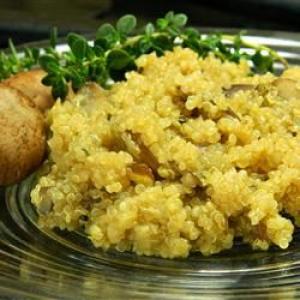Quinoa Pilaf With Mushrooms_image