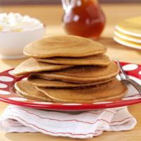Gingerbread Pancakes with Banana Cream image