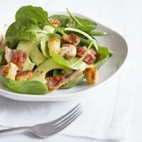 Baby spinach & bacon bistro salad image