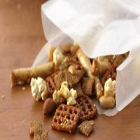 Baked Cereal Honey Snack Mix image