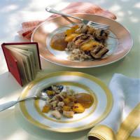 Grilled Chicken and Peach Kabobs image