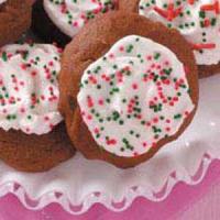 Frosted Molasses Spice Cookies_image