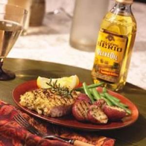Grilled Swordfish and Red Potatoes with Rosemary_image