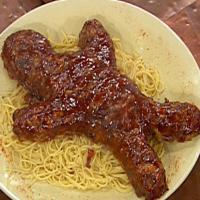 Dead Man over Worms (Meatloaf over Spaghetti Noodles) image