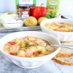Scallop & Shrimp Soup » The Nutrition Adventure_image