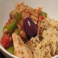 Greek Chicken Stew With Cinnamon Couscous_image