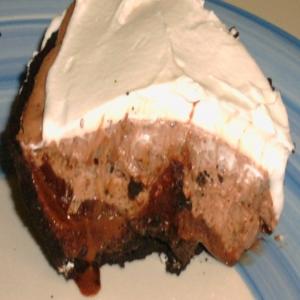 Not-So-Decadent (Reduced-Fat) Triple Layer Mud Pie image