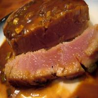 Tuna With Wasabi Lime Butter Sauce_image