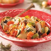 Cheese-Topped Roasted Vegetables image