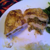 Spicy Stuffed Chicken Breasts image