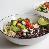 Brown Rice and Beans with Ginger Chile Salsa image