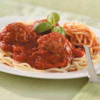 Spaghetti with Italian Meatballs image