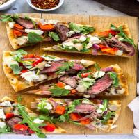 Grilled Steak Gorgonzola Flatbread_image