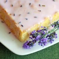 French Almond Cake with Lavender Lemon Glaze Recipe - (4.3/5) image