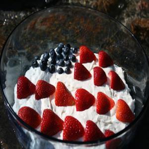 Red, White and Blue Dessert image
