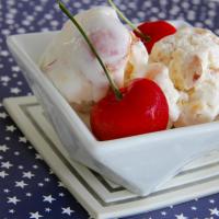 Vanilla Cherry Ice Cream_image