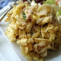My Mom's Tuna Casserole With Potato Chips and Eggs image