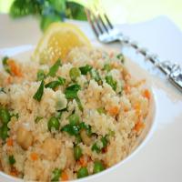 Quick Moroccan Chickpea and Vegetable Couscous image
