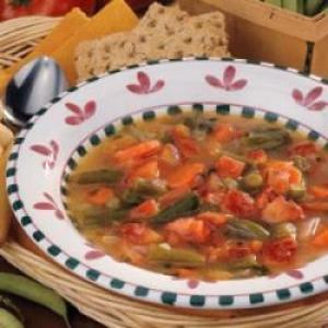 Tomato Green Bean Soup_image