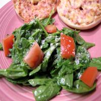 Minted Spinach Salad image