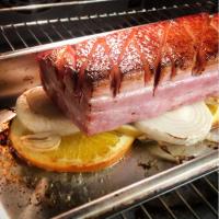 Crispy Roasted Slab Bacon image