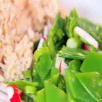 Snow Pea, Scallion and Radish Salad image
