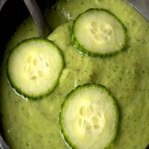 Cool and Creamy Cucumber Soup image