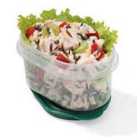 Low-Fat Wild Rice Turkey Salad image
