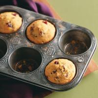 Cranberry-Pecan Corn Muffins image