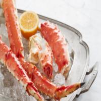 Alaska King-Crab Legs with Meyer Lemon-Miso Butter_image