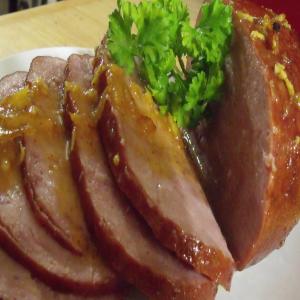 Baked Ham With Orange and Ginger Glaze image