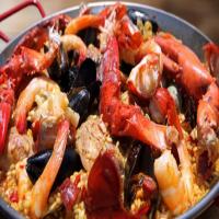Chicken and Seafood Paella_image