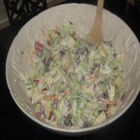 Apple Broccoli Coleslaw Salad image