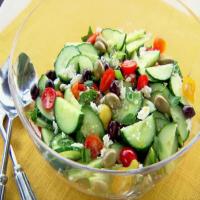 Minty Greek Salad image