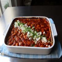 My Big Fat Greek Baked Beans image