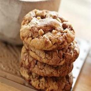 Mocha Swirl Peanut Butter Toffee Cookies_image