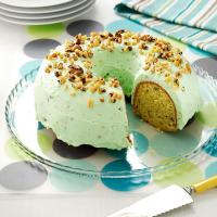 Pistachio Pudding Cake image