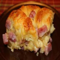 Cheesy Ham & Biscuit Pull Aparts Recipe - (4.3/5) image